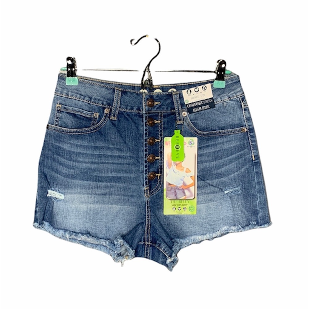 Rewash ‎ Comfort Stretch THE RILEY High rise Jeans Short Size 7/28
